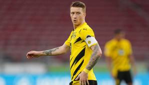 MARCO REUS. Der BVB-Kapitän dürfte wie zuletzt wieder auf der Zehner-Position starten und die offensiven Strippen ziehen.