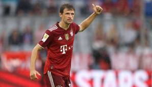 Thomas Müller will mit den Bayern in die nächste Pokalrunde einziehen.