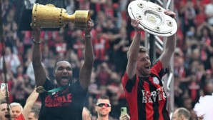 Lukas Hradecky, Jonathan Tah, Bayer Leverkusen