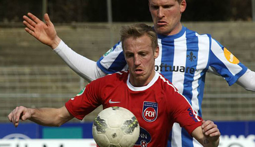 Michael Thurk ist seit letztem Winter für den 1.FC Heidenheim am Ball