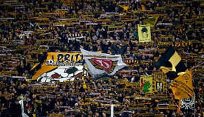 Aktuell erfährt Dynamo Dresden eine nicht so starke Unterstützung wie noch gegen den BVB