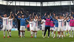 Hansa Rostock will gegen 1860 München den nächsten Sieg einfahren.