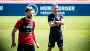 Nürnberg reagierte und verpflichtete mit Michael Wiesinger extra einen neuen Trainer für die Relegationsspiele.