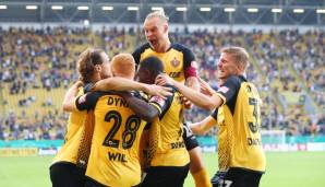 Dynamo Dresden gewann im DFB-Pokal gegen den HSV.