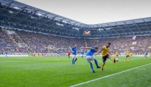Dynamo Dresden und Hansa Rostock trafen zuletzt 2016 in einem Pflichtspiel im Rudolf-Harbig-Stadion in Dresden aufeinander. Damals endete die Partie 2:2.