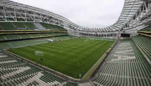 Aviva Stadium (Dublin/Irland, Kapazität: 51.000 Zuschauer): Die vier in Dublin geplanten EM-Spiele werden nach St. Petersburg und London verlegt.