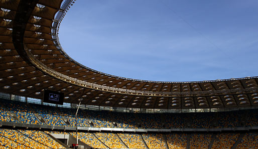 Im Olympiastadion in Kiew findet das Finale der EM 2012 statt