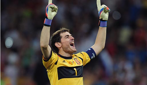 Iker Casillas absolvierte bislang 137 Spiele im Trikot der Nationalmannschaft