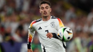 Kai Havertz trifft heute im ersten Viertelfinale mit Deutschland auf Spanien.