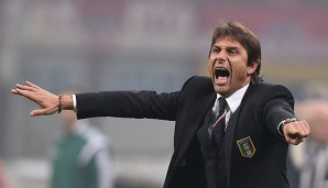 Antonio Conte zeigte sich besorgt über die Entwicklung des italienischen Fußballs