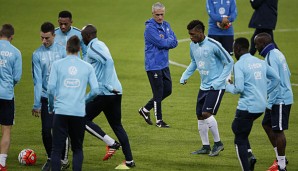 Didier Deschamps bereitet sich mit seinem Team in Biarritz vor
