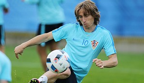 Luka Modric kann aktuell nur eingeschränkt trainieren