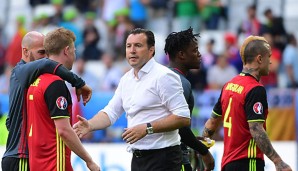 Marc Wilmots stand nach der Auftaktpleite stark in der Kritik