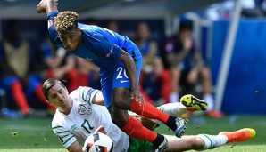 Kingsley Coman belebte das französische Spiel gegen Irland