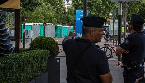 Die französische Polizei ist während der EM besonders aufmerksam