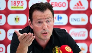 Belgiens Trainer Marc Wilmots grübelt über seine Zukunft