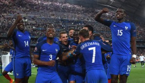 Die Franzosen haben es bei ihrer eigenen Europameisterschaft ins Finale geschafft