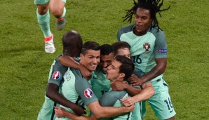 Portugal hat zum ersten Mal bei dieser EM ein Spiel nach 90 Minuten gewonnen