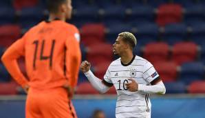 Im letzten Gruppenspiel gegen Rumänien vergab er den möglichen Siegtreffer per Elfmeter. Gegen die Niederlande erzielte Nmecha jedoch den wichtigen 1:1-Ausgleichstreffer, der den Deutschen im Nachhinein den EM-Viertelfinaleinzug sicherte.