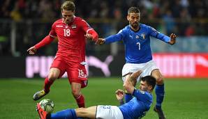 Das Hinspiel gewannen die Italiener deutlich mit 6:0.