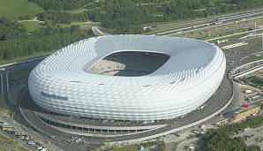 Die Allianz Arena in München ist der deutsche Standort zur Austragung der EM-Spiele.