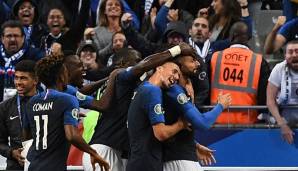 Der Weltmeister Frankreich ist unter anderem im Einsatz.