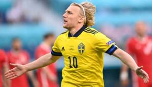 Schweden mit Emil Forsberg ist ein möglicher Gegner des DFB-Teams im Viertelfinale.