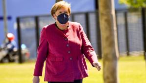 Merkel sieht hohe Zuschauerzahlen bei der EM angesichts der Ausbreitung der Delta-Variante des Coronavirus kritisch.