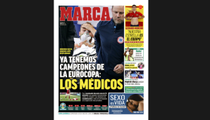 SPANIEN - MARCA: "Wir haben schon Europameister: Die Ärzte"