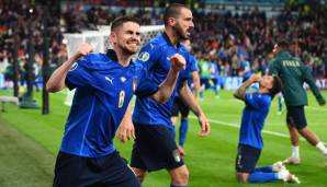 Italien will heute nach dem EM-Finale gegen England erneut feiern.