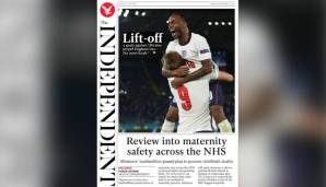 The Independent: "Lift-off! England erreicht das zweite EM-Halbfinale in seiner Geschichte mit einer Leistung, die dem Anspruch auch wirklich gerecht wird."