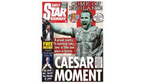 DAILY STAR (Sonntag): "Caesar-Moment! Ein stolzes Land schaut zu, Jungs. Es ist Zeit, Geschichte zu schreiben."