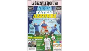 GAZZETTA DELLO SPORT: "Macht es, Azzurri! Italien fordert England im Kampf um den europäischen Thron heraus"
