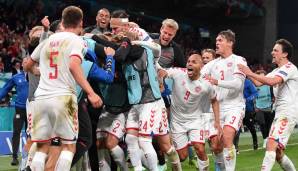 Dänemark hat sich sensationell für das Achtelfinale der EM qualifiziert.