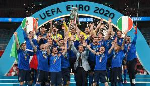 Das EM-Finale 2021 bietet alles: Fan-Eskapaden, Flitzer, Verlängerung. Die besten Bilder vom Endspiel zwischen Italien und England.