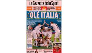 Gazzetta dello Sport: "Ole Italia! Bei der Schlacht gegen die Belgier in München sind die Azzurri einfach fabelhaft. Barella und Insigne schaffen Meisterwerke, der monströse Chiellini zwingt Lukaku zur Kapitulation. Wir verdienen diesen EM-Titel".