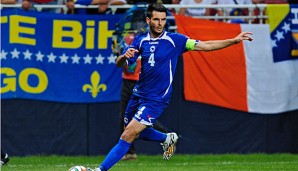 Emir Spahic kehrt in die bosnische Nationalmannschaft zurück