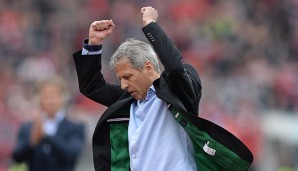 Lucien Favre konnte mit dem Ergebnis eher zufrieden sein als mit dem Spiel