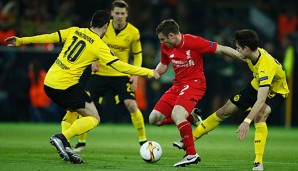 Borussia Dortmund und der FC Liverpool lieferten sich einen heißen Kampf