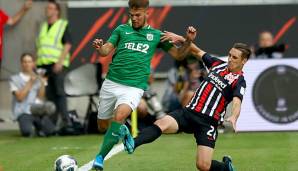 Eintracht Frankfurt siegte im Hinspiel mit 2:1.
