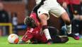 Paul Pogba hat mit Manchester United das Europa-League-Hinspiel gegen AS Rom mit 6:2 gewonnen.