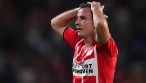 Mario Götze scheiterte mit PSV Eindhoven im Sommer in den Playoffs zur Champions League.