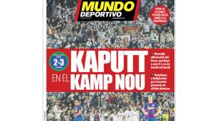 Spanien - Mundo Deportivo: “Kaputt im Camp Nou. Was für eine Enttäuschung! Niemand hat kommen sehen, dass es eine der traurigsten Nächte im Camp Nou werden würde. Das Stadion wurde von deutschen Fans übernommen und Barca erleidet erneut Schiffbruch.”