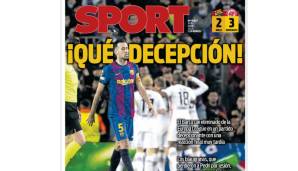 Sport: “Barcelona verlässt Europa in einer Albtraum-Nacht! Als Gäste zuhause gespielt: Ein Großteil der Tribüne waren Eintracht-Fans. Das gab es noch nie. Ungeheuerlich!”