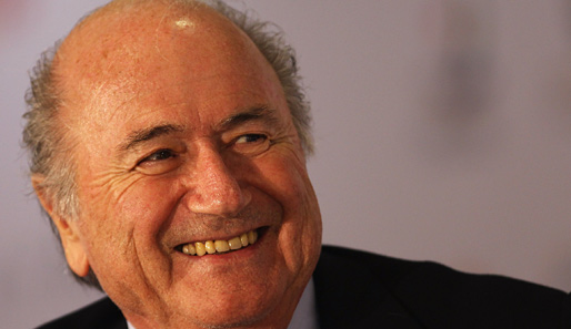Sorgte für Jubel in Kanada: Joseph Blatter gab den Austragungsort für die WM 2015 bekannt