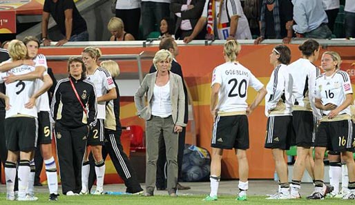 Dei deutsche Nationalmannschaft scheiterte bei der Heim-WM überraschend schon im Viertelfinale