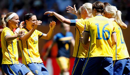 Schweden jubelt über den Einzug ins WM-Halbfinale