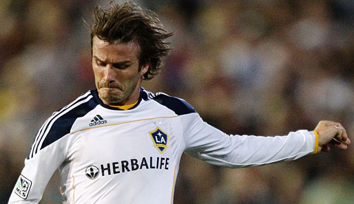 David Beckhams derzeitiger Klub Los Angeles Galaxy hat aktuell Pause in der MLS
