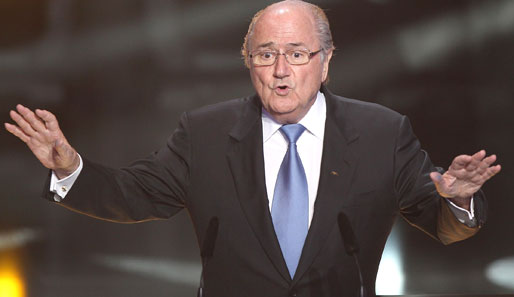 FIFA-Boss Sepp Blatter kämpft um seine Wiederwahl