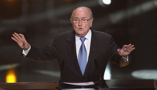 Wurde von der internationalen Presse heftig angegriffen: FIFA-Präsident Joseph S. Blatter